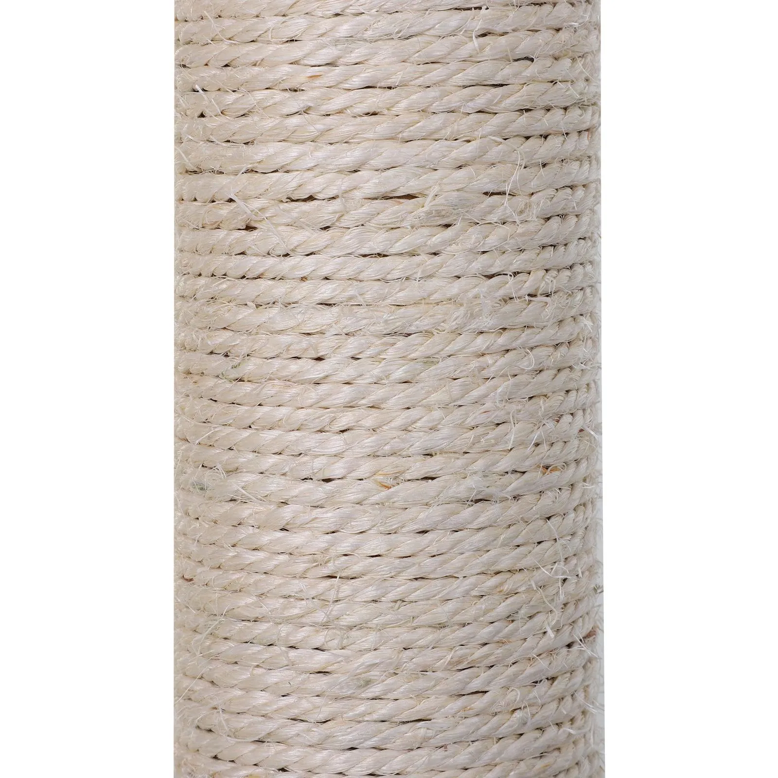 2-Tier Cat Tree Scratching Post w/ Dangle Toy - Grey