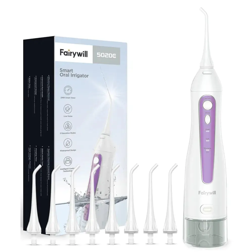 3 Modes Rechargeable Portable Waterproof Water Flossers for Teeth