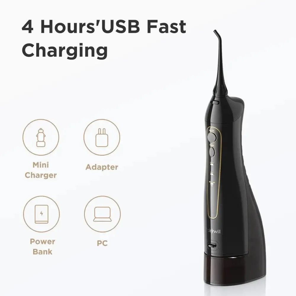3 Modes Rechargeable Portable Waterproof Water Flossers for Teeth