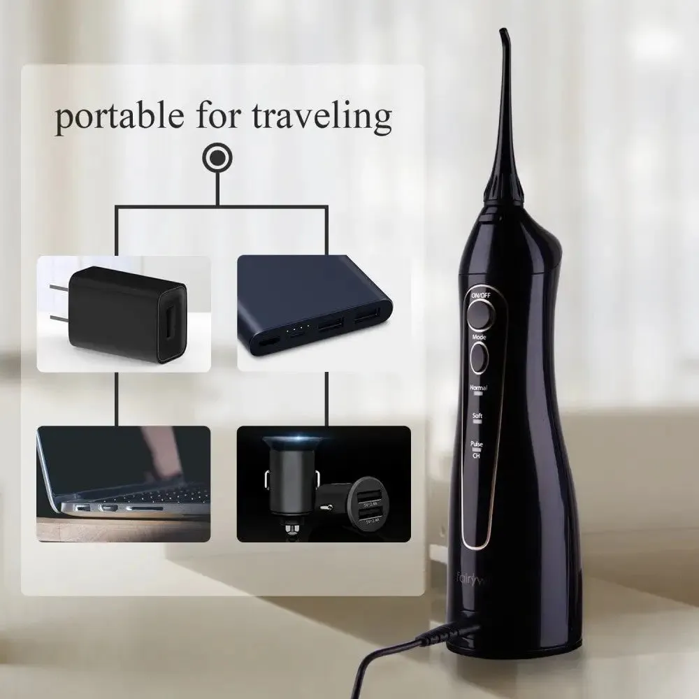 3 Modes Rechargeable Portable Waterproof Water Flossers for Teeth