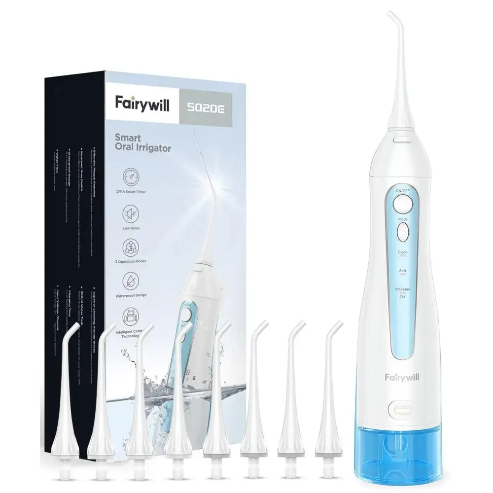 3 Modes Rechargeable Portable Waterproof Water Flossers for Teeth