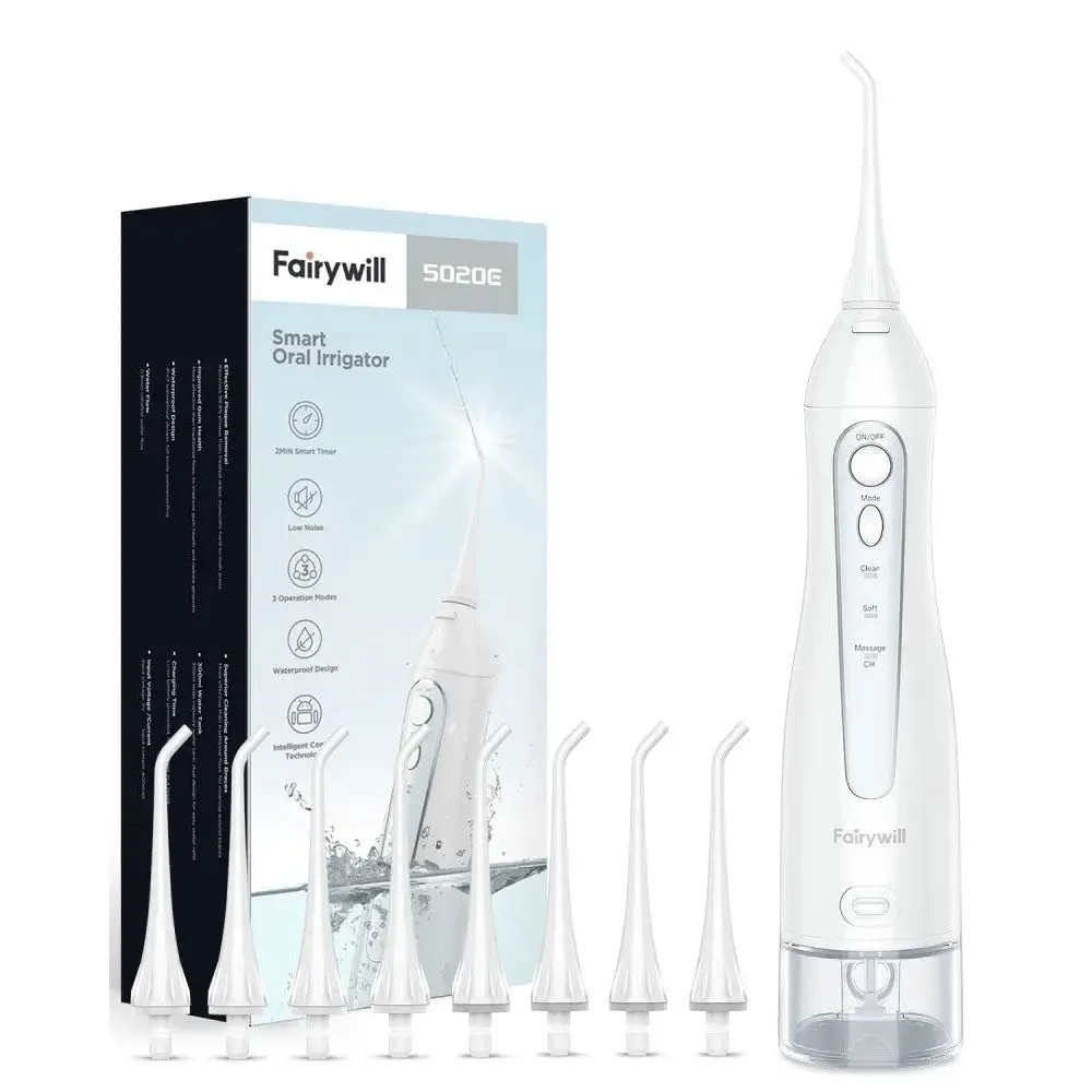 3 Modes Rechargeable Portable Waterproof Water Flossers for Teeth