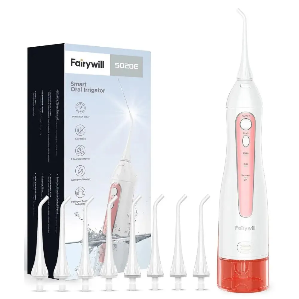 3 Modes Rechargeable Portable Waterproof Water Flossers for Teeth