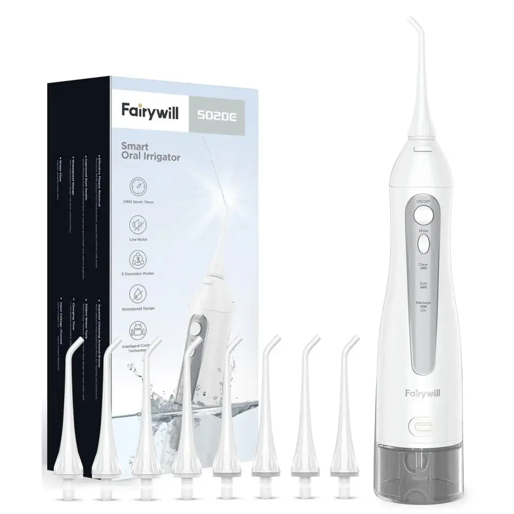 3 Modes Rechargeable Portable Waterproof Water Flossers for Teeth
