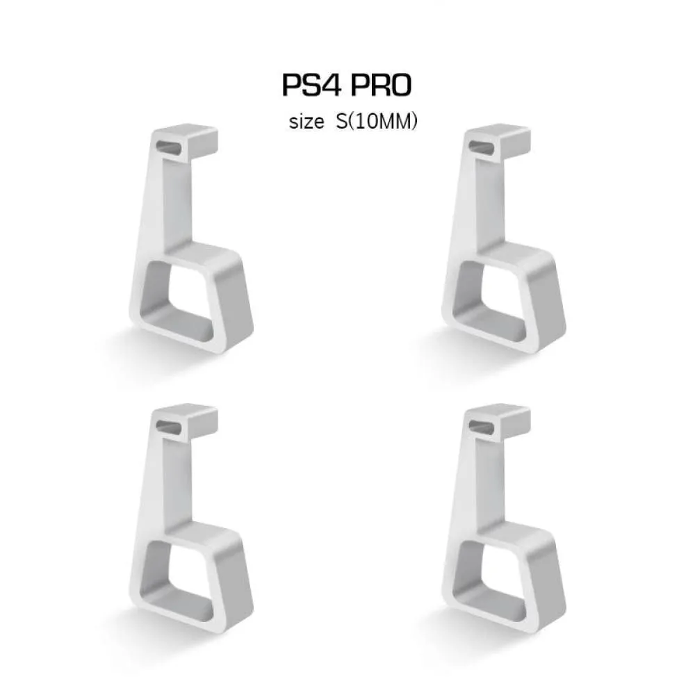 4pcs Horizontal Holder Heighten Bracket for Ps4 Game Console Cooling