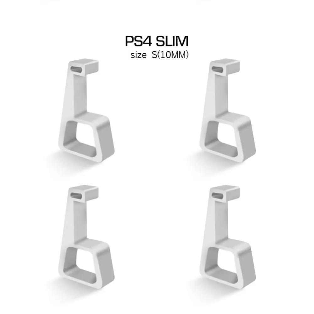 4pcs Horizontal Holder Heighten Bracket for Ps4 Game Console Cooling
