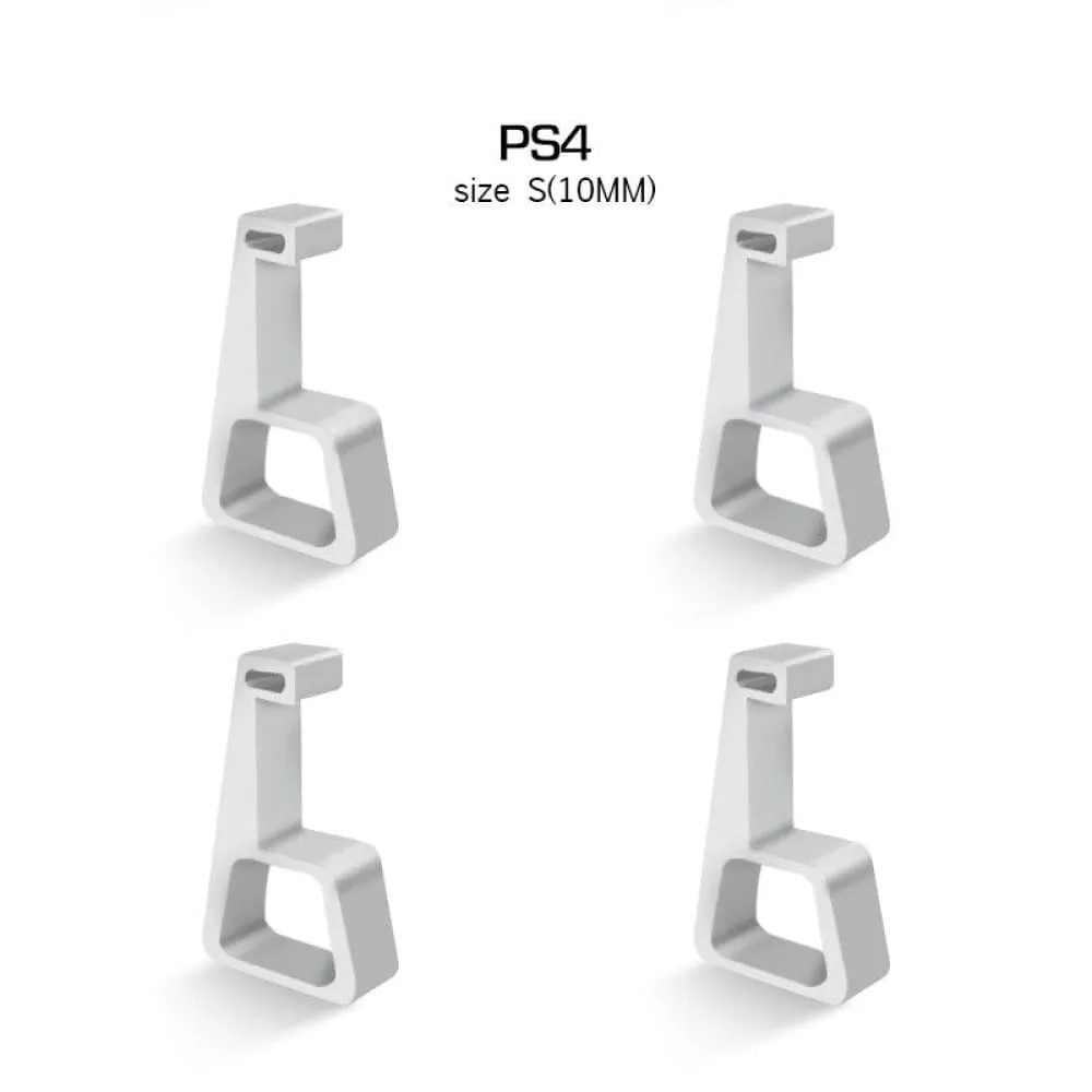 4pcs Horizontal Holder Heighten Bracket for Ps4 Game Console Cooling