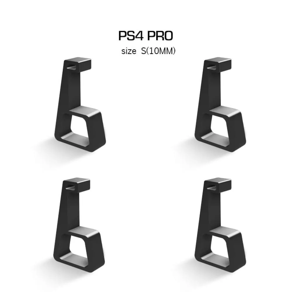 4pcs Horizontal Holder Heighten Bracket for Ps4 Game Console Cooling
