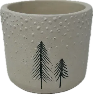 4" Skinny Tree Planter