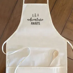 Adventure Awaits (Trees) - Women's Apron