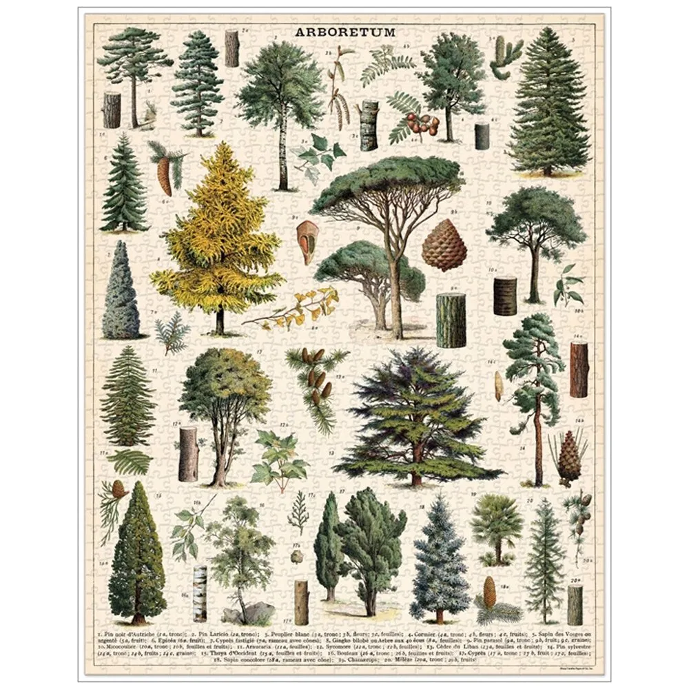 Arboretum Puzzle - 1000 Piece Jigsaw