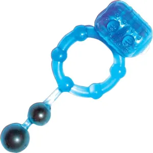 Best Of Macho Ultra Erection Keeper 9 Function Vibrating Ring with Prostate Balls