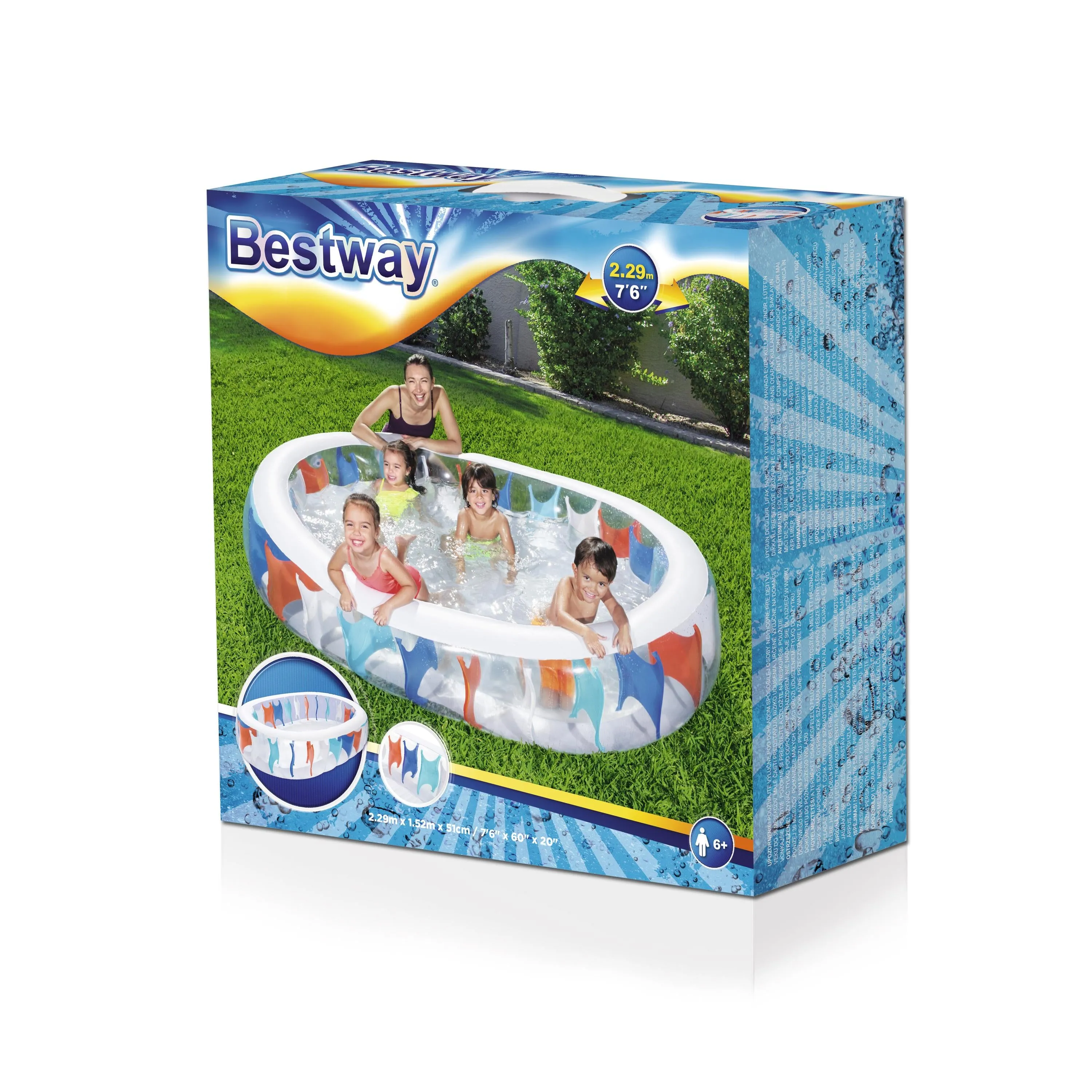 Bestway Pool Elliptic 229X1.52X51