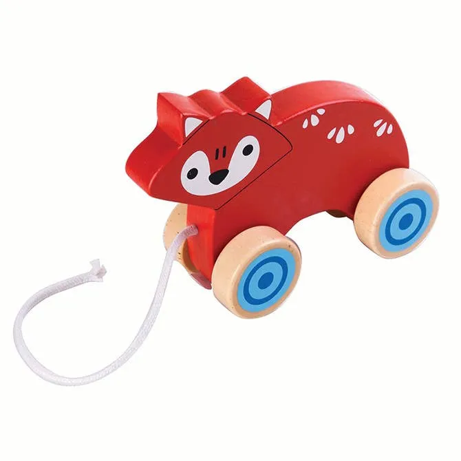 Birchwood Trading - Fox Pull Toy