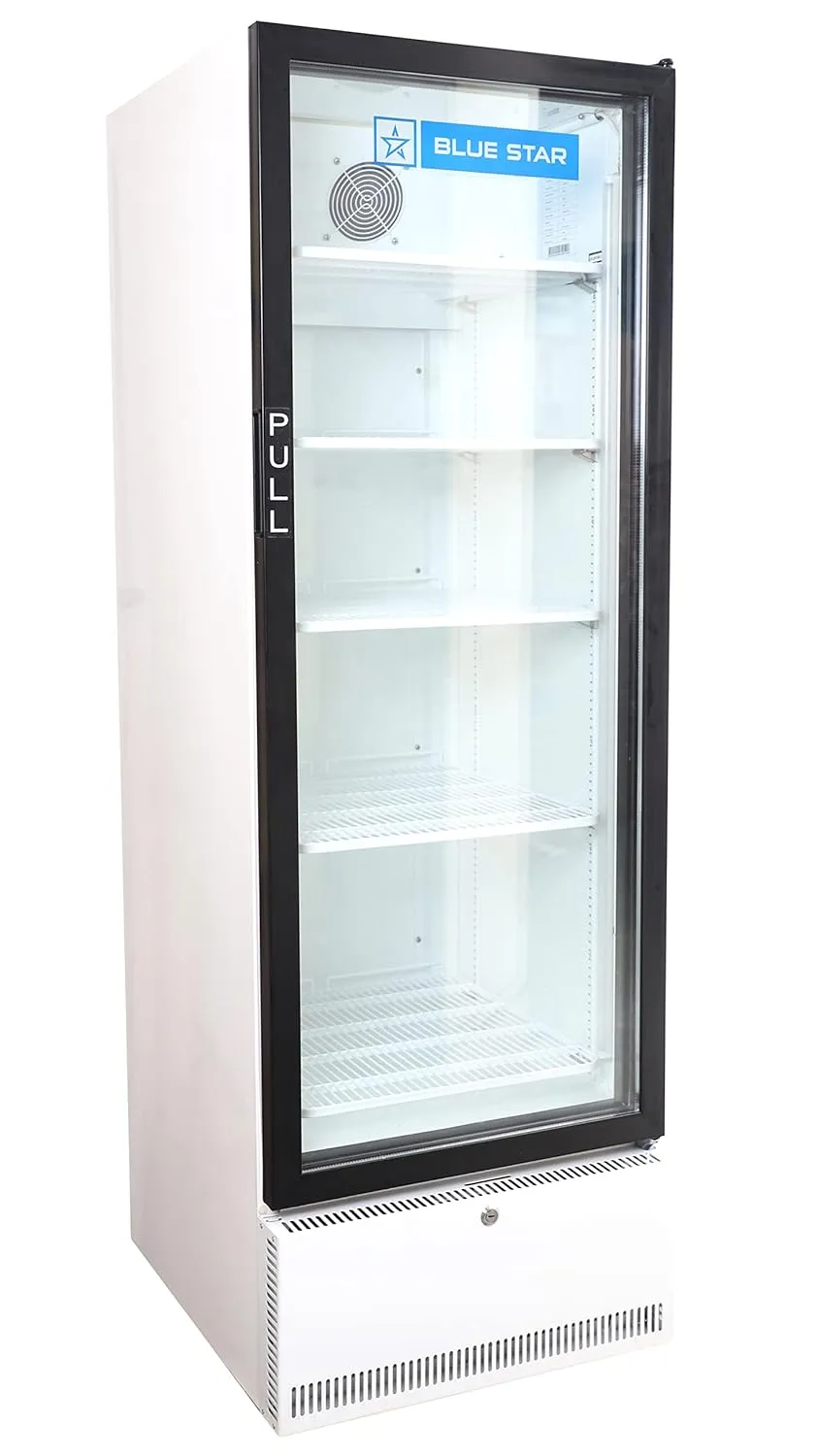 Blue Star SC500F 500 Litre Single Door Visi Cooler | Commercial Display Refrigerator with LED Light, Lock & Adjustable Shelves