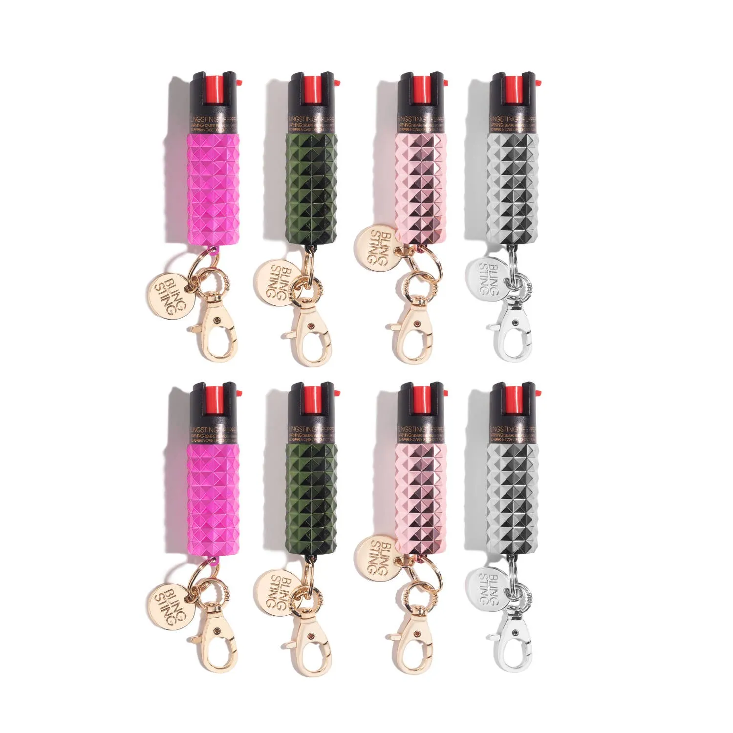 BS3 2020 | Assorted Metallic Studded Pepper Sprays