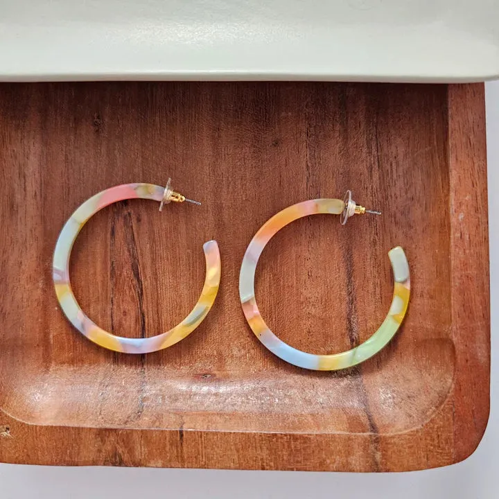 Cameron Hoop Earrings-RESTOCK!