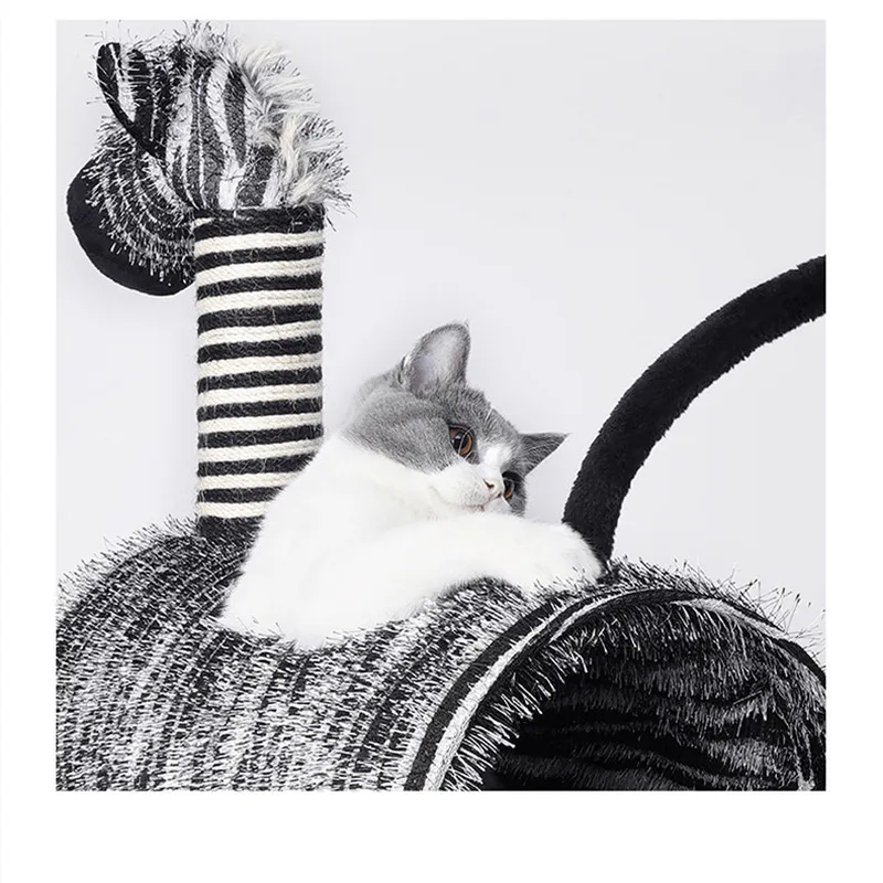 Cat Climbing Frame Grind Claws Climb Funny Ball Sisal for Pet