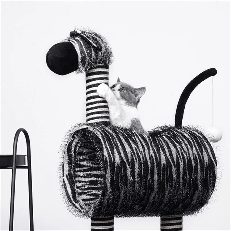 Cat Climbing Frame Grind Claws Climb Funny Ball Sisal for Pet