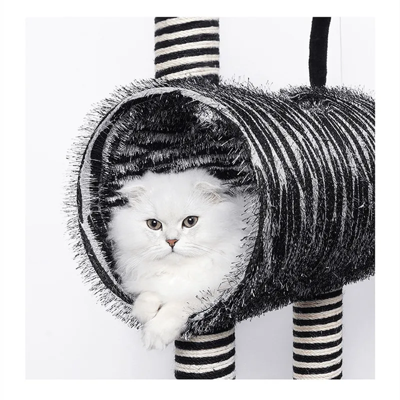 Cat Climbing Frame Grind Claws Climb Funny Ball Sisal for Pet