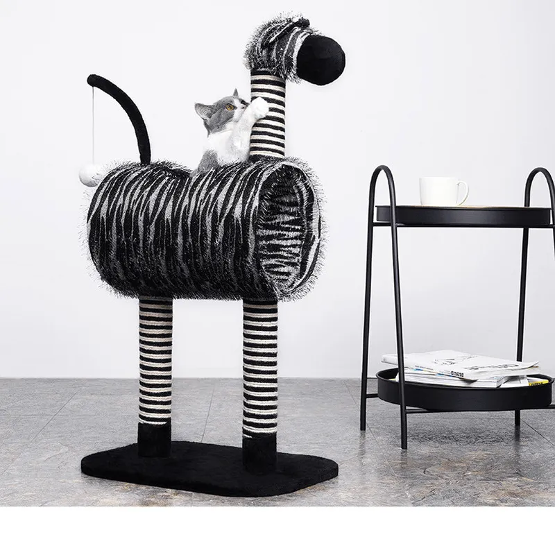 Cat Climbing Frame Grind Claws Climb Funny Ball Sisal for Pet
