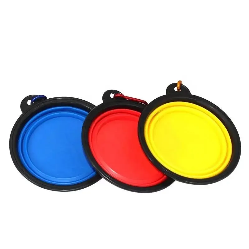 Collapsible Silicone Travel Pet Bowl - Perfect for Adventures