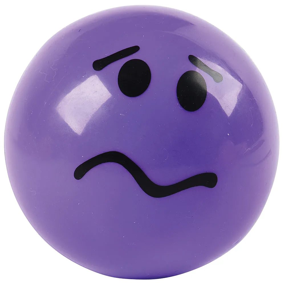 Constructive Playthings® 6-Piece Vinyl Expressive Balls Set | Emotional Development Aid