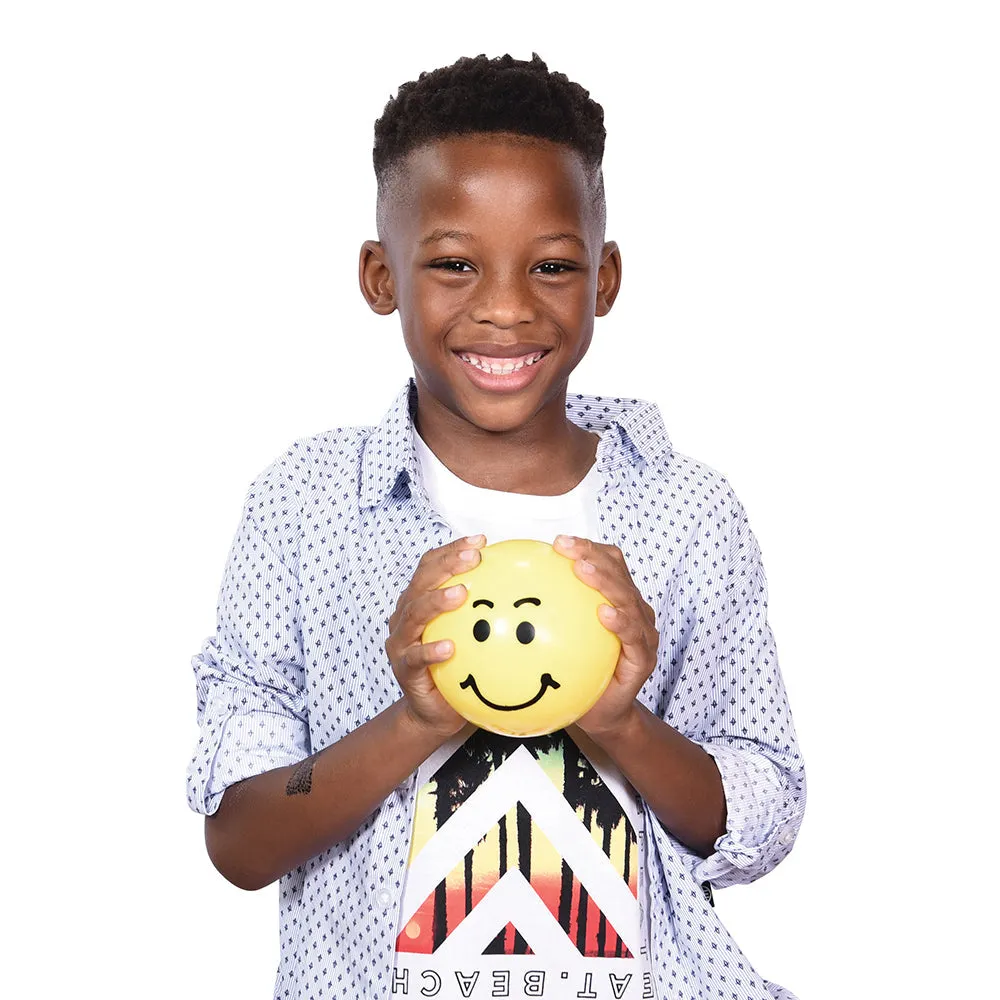 Constructive Playthings® 6-Piece Vinyl Expressive Balls Set | Emotional Development Aid