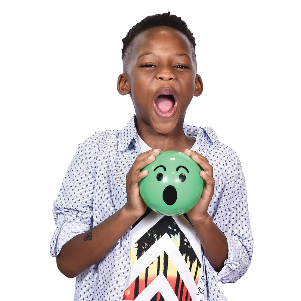 Constructive Playthings® 6-Piece Vinyl Expressive Balls Set | Emotional Development Aid