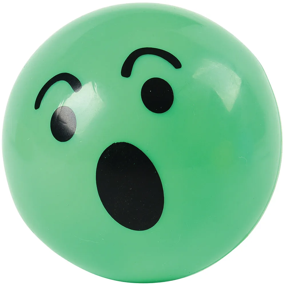 Constructive Playthings® 6-Piece Vinyl Expressive Balls Set | Emotional Development Aid