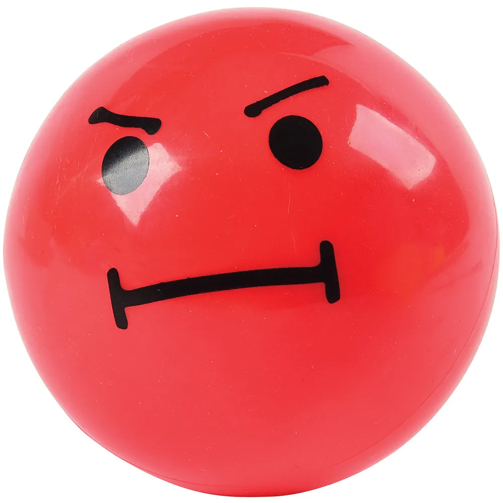 Constructive Playthings® 6-Piece Vinyl Expressive Balls Set | Emotional Development Aid