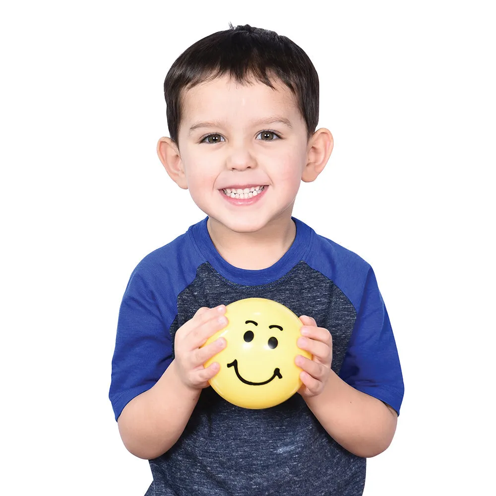 Constructive Playthings® 6-Piece Vinyl Expressive Balls Set | Emotional Development Aid