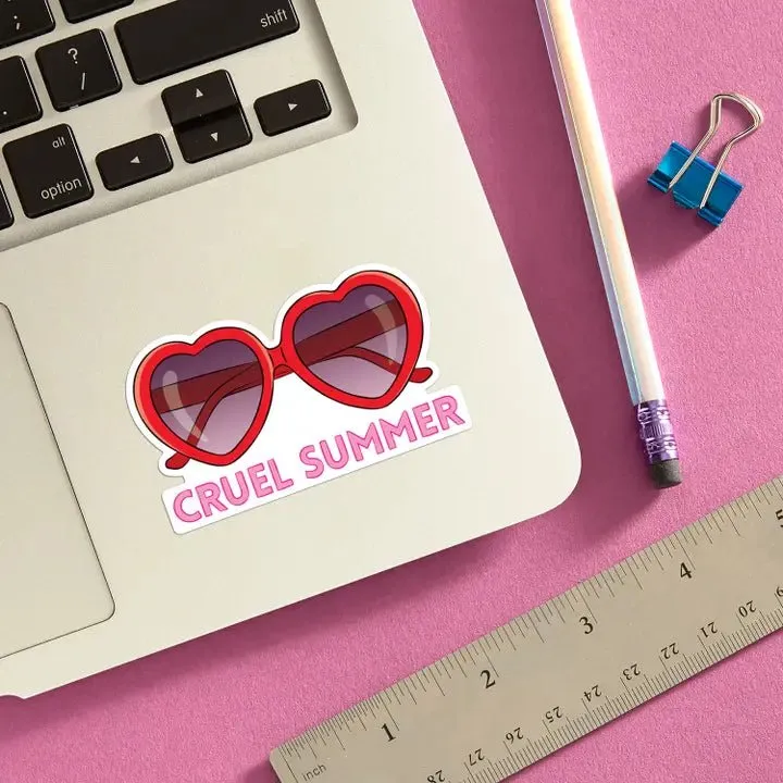 Cruel Summer Vinyl Sticker by The Found