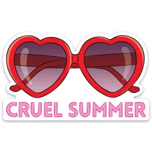 Cruel Summer Vinyl Sticker by The Found
