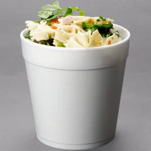 Dart White Foam Squat Cup 32 oz. 32MJ48 - 500/Case