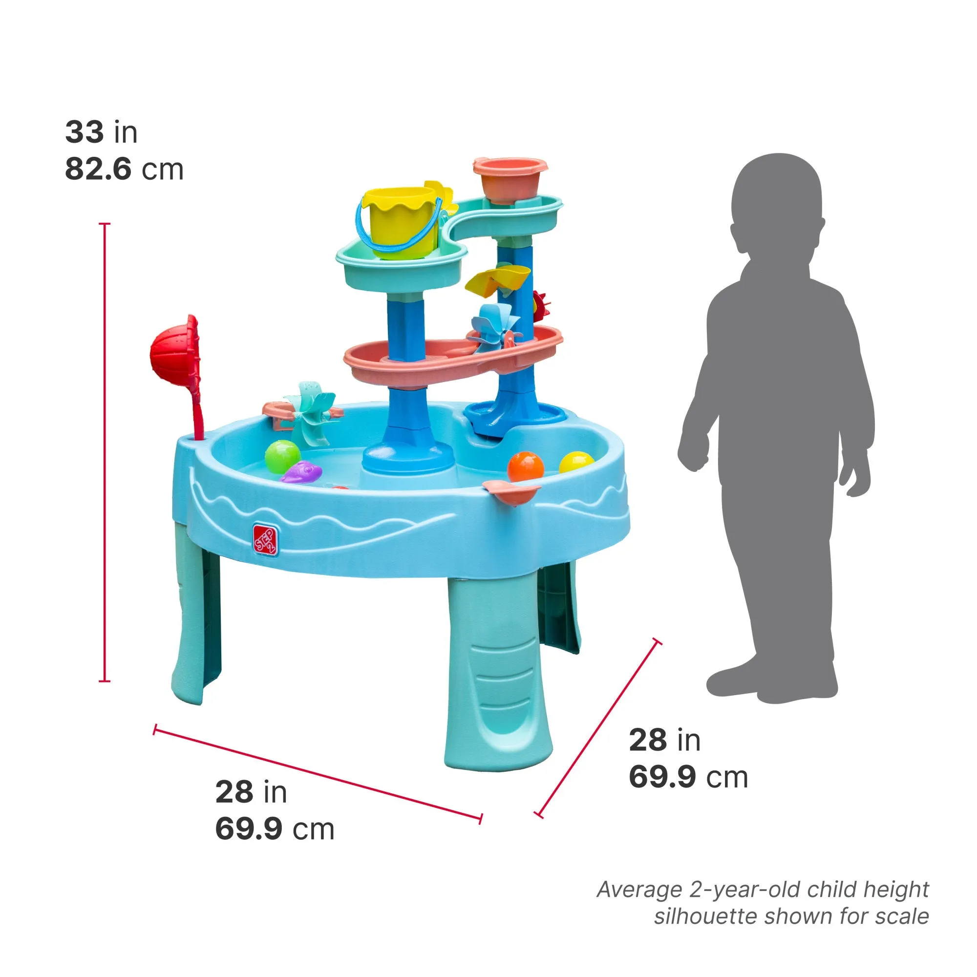 Double Spin & Showers Water Table™