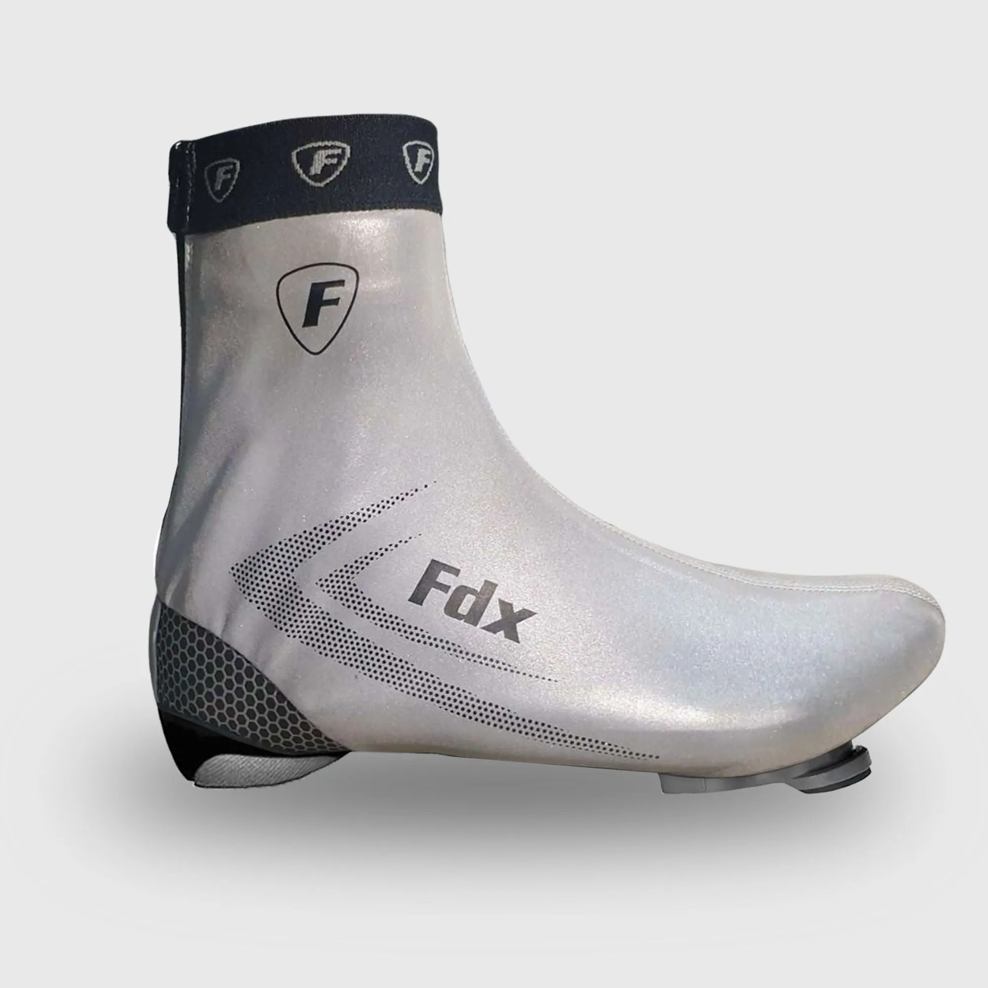 Fdx SC1 360 Reflective Grey Cycling Shoe Covers