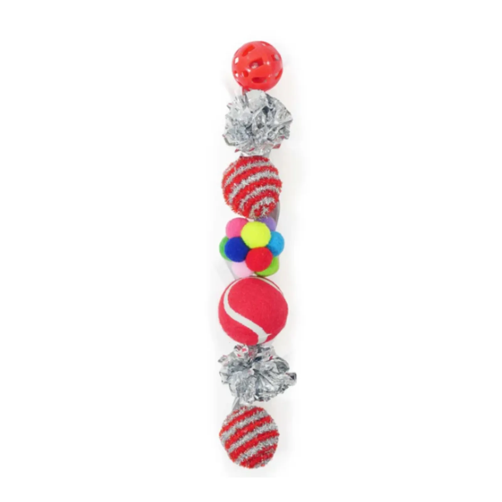 Festive Cat Ball Toys 7pk