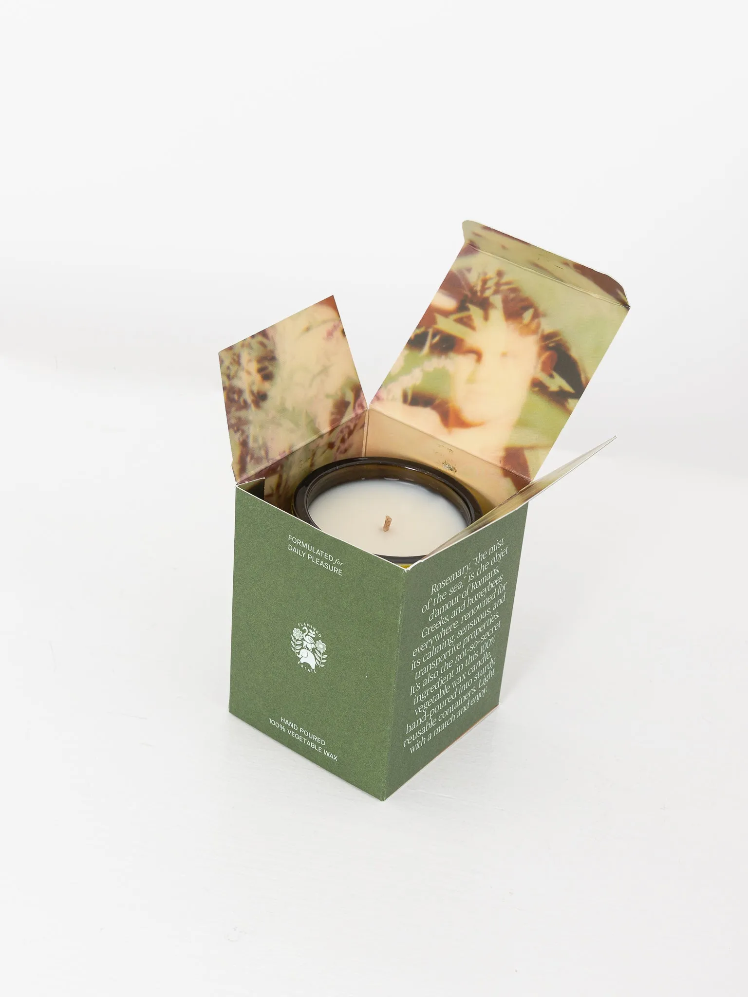 Flamingo Estate Climbing Tuscan Rosemary Candle