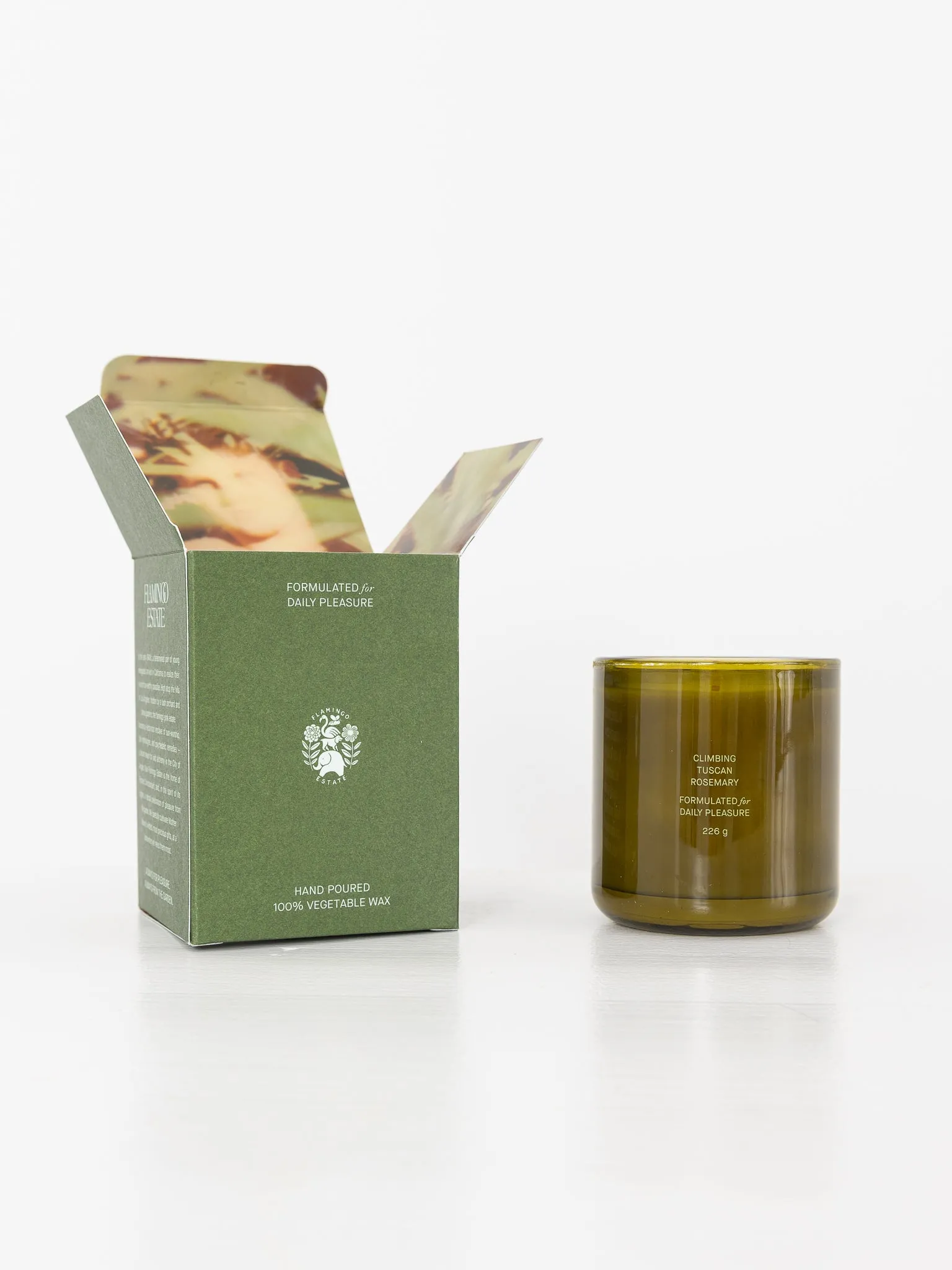 Flamingo Estate Climbing Tuscan Rosemary Candle