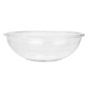 FS180 Vegware 185-Series Compostable Bon Appetit Wide PLA Salad Bowls 24oz (Pack of 300)