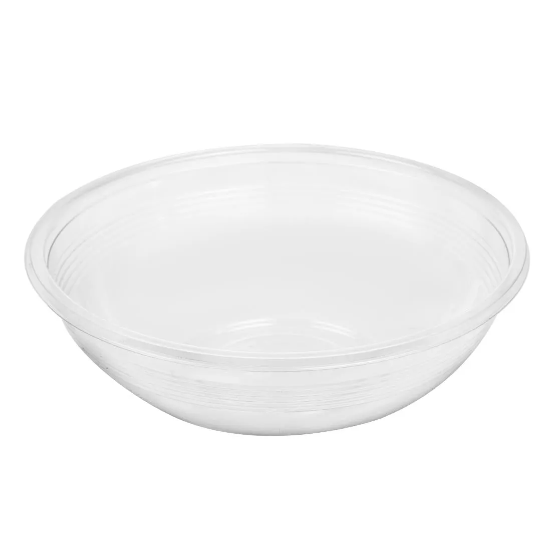 FS180 Vegware 185-Series Compostable Bon Appetit Wide PLA Salad Bowls 24oz (Pack of 300)