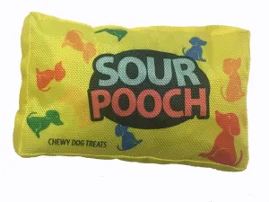 Fun Candy Plush Dog Toy - Sour Pooch
