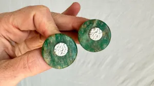 Guatemalita Earrings. Sterling Silver Posts. 2110