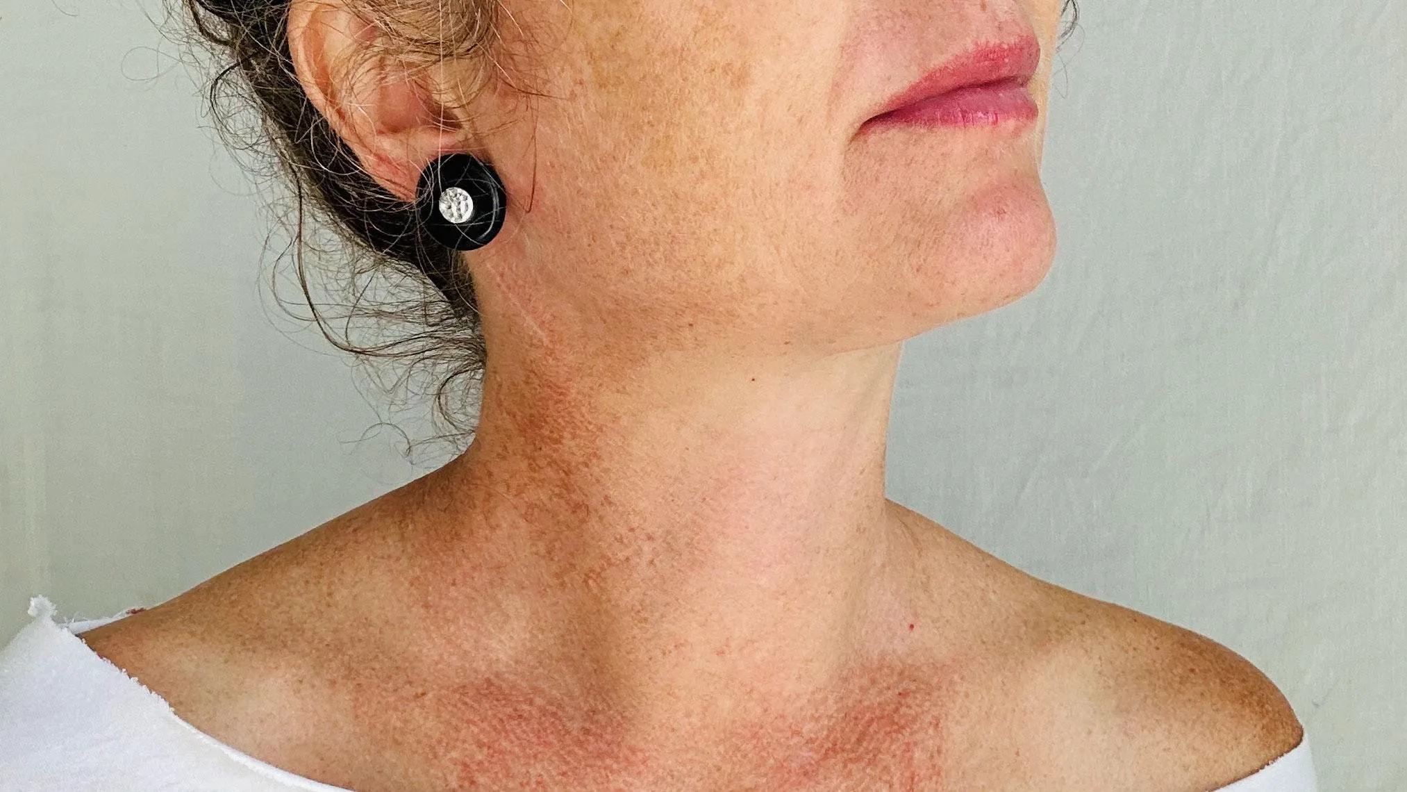 Guatemalita Earrings. Sterling Silver Posts. 2222