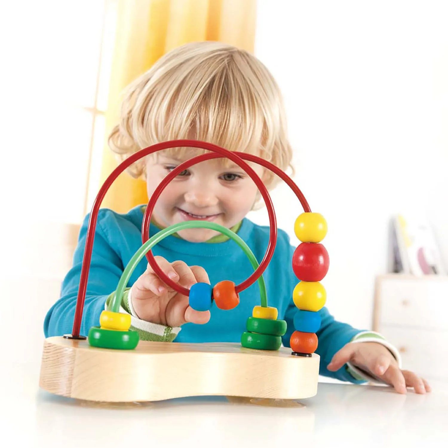 Hape: Double Bubble - Wooden Bead Maze