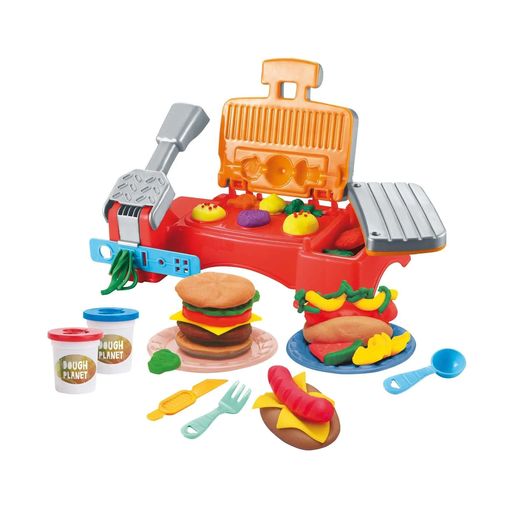 Happy Color Mud Fun Grill - Play Dough Mixer