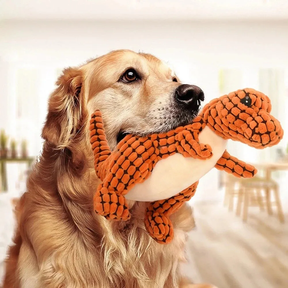 Interactive Dog and Cat Squeaky Plush Toy – Bite-Resistant Chew Molar Toy