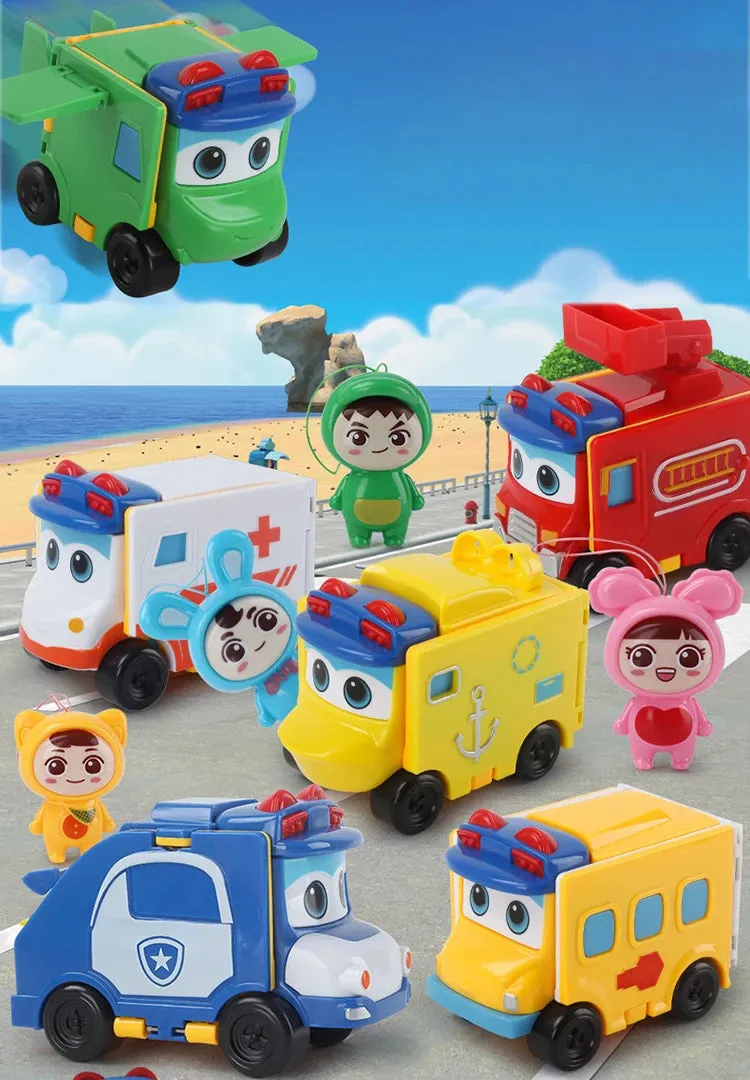 Interactive Transforming Robot Cars - Durable Fun for Creative Kids
