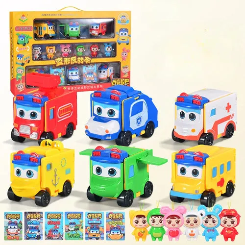 Interactive Transforming Robot Cars - Durable Fun for Creative Kids